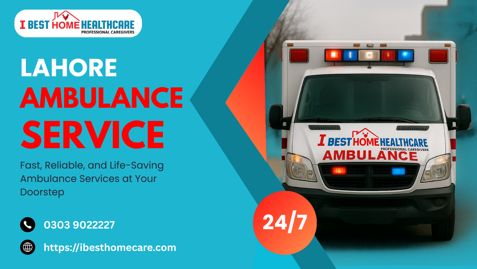 How Lahore Ambulance Service Rescues You in an Emergency